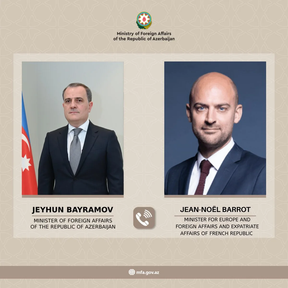 Jean-Noël Barrot thanks Azerbaijan for evacuation of French citizens from Iran