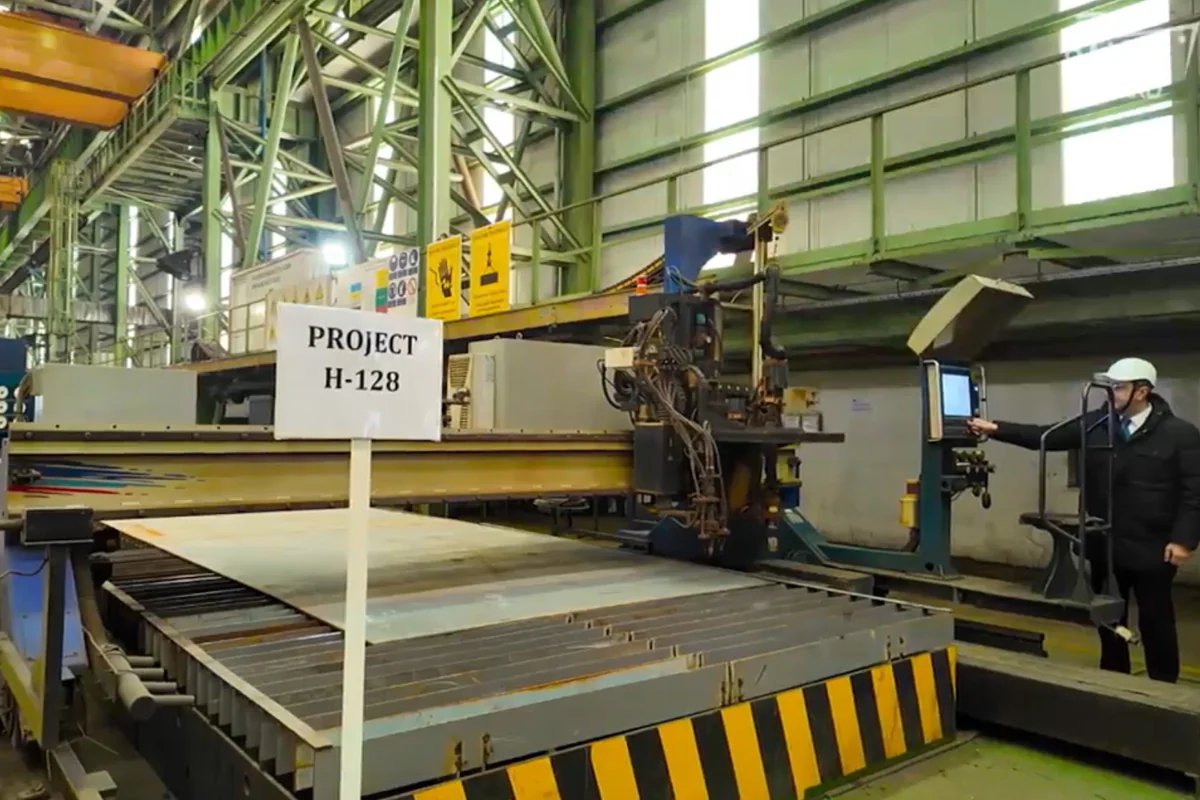 Bakı zavodu AD Ports Groupun sifarişi ilə konteyner gəmilərinin tikintisinə başlayıb