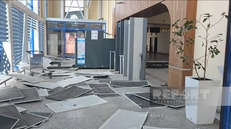 İran Naxçıvan aeroportuna dron hücumu edib