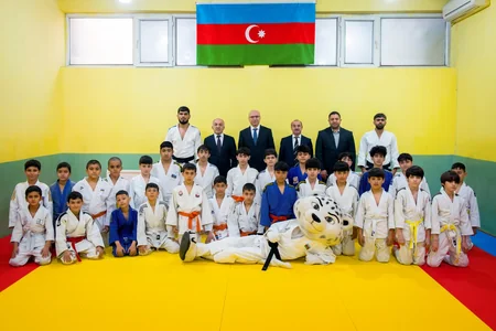 Qaradağın Sahil qəsəbəsində yeni cüdo zalı fəaliyyətə başlayıb
