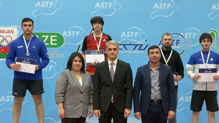 Stolüstü tennis üzrə Azərbaycan çempionatının qalibləri müəyyənləşib