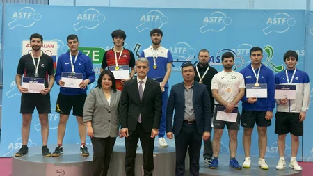 Stolüstü tennis üzrə Azərbaycan çempionatının qalibləri müəyyənləşib
