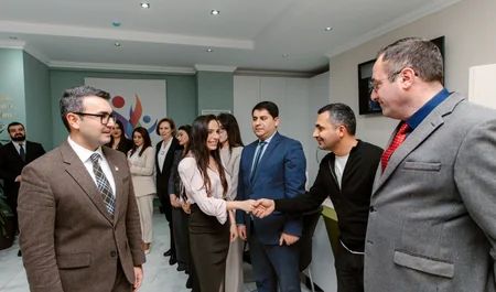 Leyla Əliyeva Bakı Beynəlxalq Multikulturalizm Mərkəzində olub