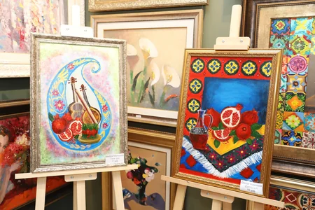 Xətai Sənət Mərkəzində Milli-mənəvi dəyərlərimiz adlı incəsənət sərgisi keçirilib