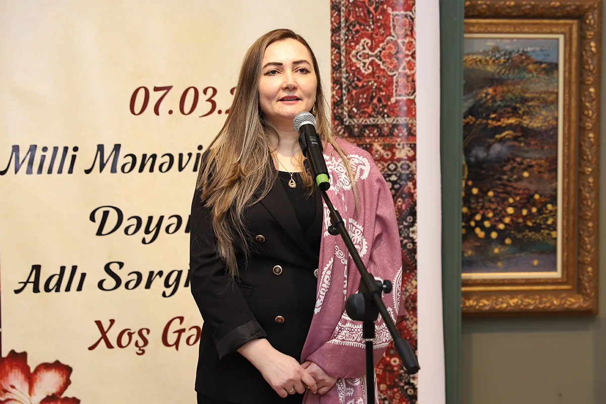 Xətai Sənət Mərkəzində Milli-mənəvi dəyərlərimiz adlı incəsənət sərgisi keçirilib