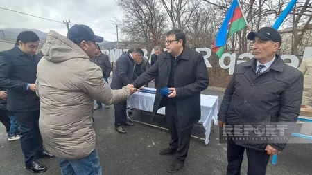 Köç karvanları Xocavənd və Xocalı rayonlarına çatıb, açarlar təqdim edilib - YENİLƏNİB-2