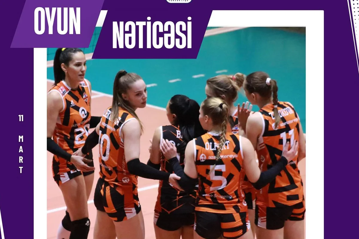 Qadın voleybolçular arasında Azərbaycan Yüksək Liqasında XVII tura start verilib