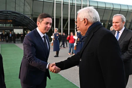 Aİ Şurasının Prezidenti Antonio Koştanın Azərbaycana səfəri başa çatıb