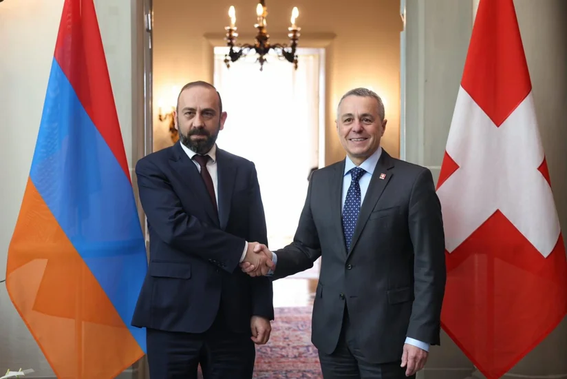 Глава МИД Армении и вице-президент Швейцарии обсудили ситуацию на Ближнем Востоке
