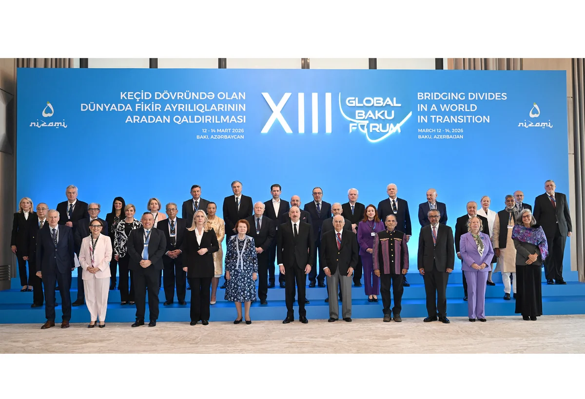 Prezident İlham Əliyev XIII Qlobal Bakı Forumunun açılış mərasimində çıxış edib - YENİLƏNİB-3