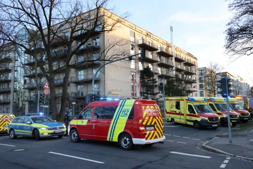 В Германии из-за пожара в доме престарелых один человек погиб, семеро пострадали