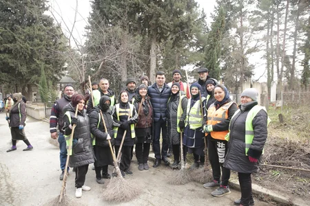 Xaçmazda Novruz bayramı ilə əlaqədar iməcilik keçirilib