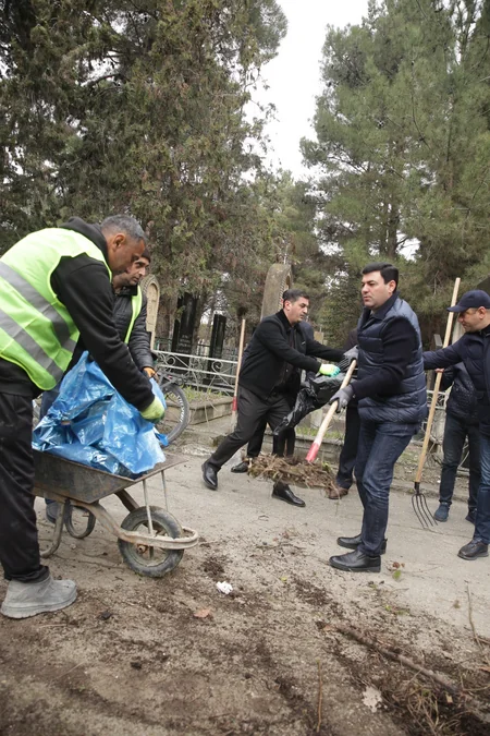Xaçmazda Novruz bayramı ilə əlaqədar iməcilik keçirilib