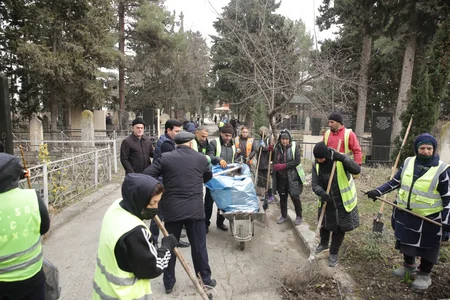 Xaçmazda Novruz bayramı ilə əlaqədar iməcilik keçirilib