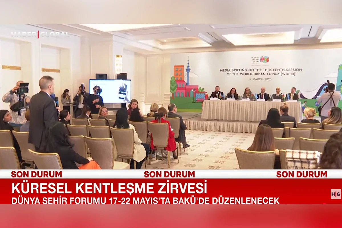 Haber Global airs segment on Baku hosting World Urban Forum 2026