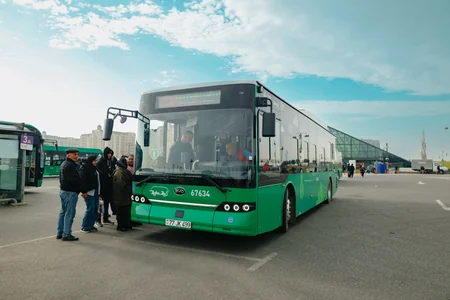 Bakıda daha 7 marşrut xəttinin avtobusları tam elektrikləşdirilib