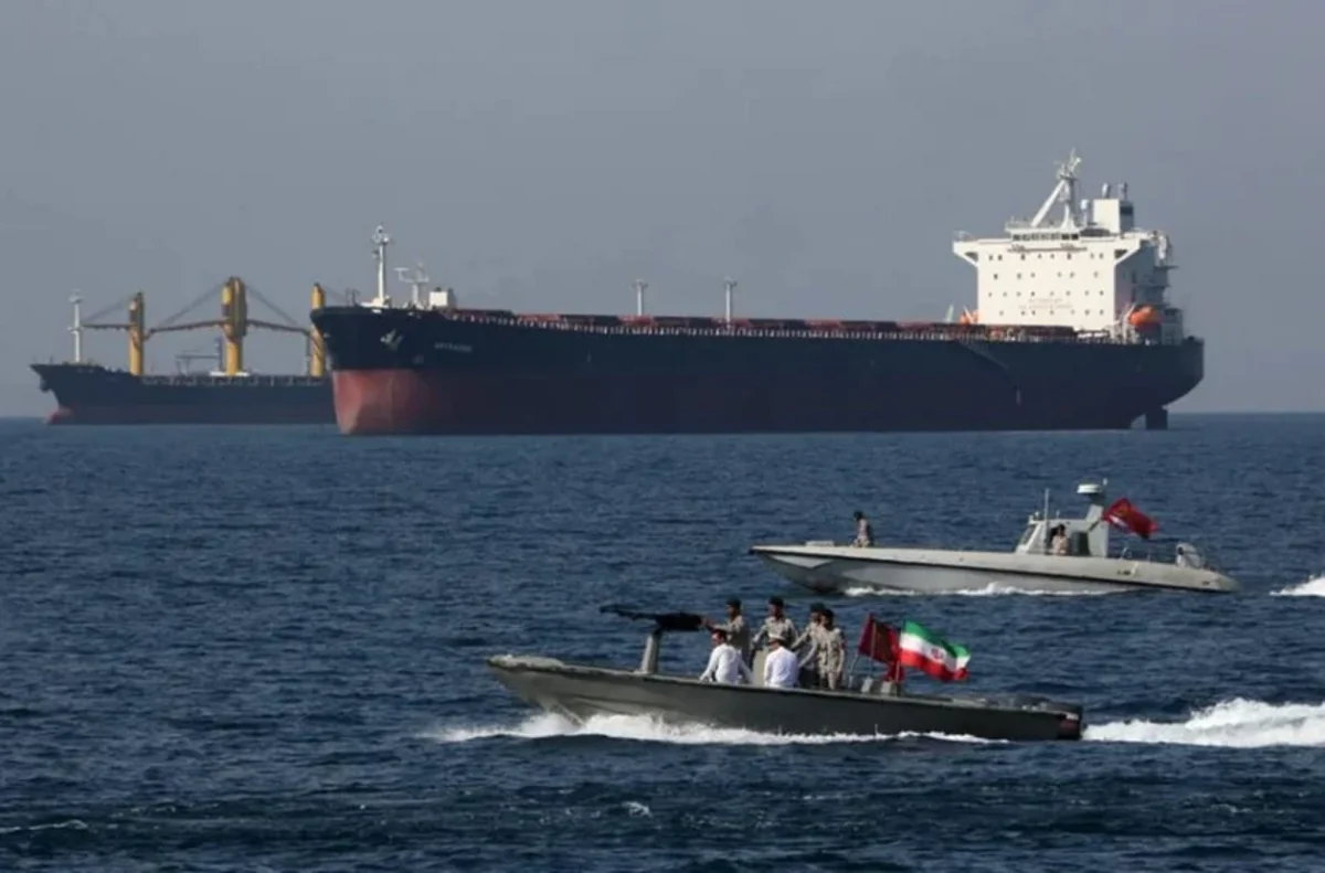 Six crew from US-seized Iranian container ship freed