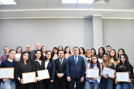 Media nümayəndələrinə əməyin mühafizəsinə dair təlim keçirilib