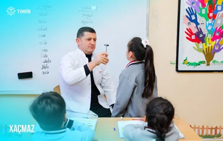 Ötən ay uşaqların icbari dispanserizasiyası çərçivəsində 18 mindən çox uşaq müayinələrə cəlb edilib