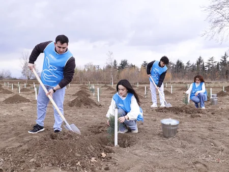 IDEA organizes mass tree planting campaign in Tovuz and Goranboy