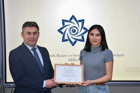 Media nümayəndələrinə əməyin mühafizəsinə dair təlim keçirilib