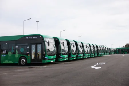 Bakıda daha 7 marşrut xəttinin avtobusları tam elektrikləşdirilib