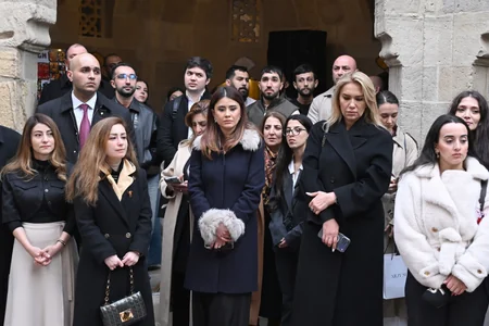 Buxara karvansarasının əsaslı bərpa və konservasiya işlərindən sonra açılışı olub
