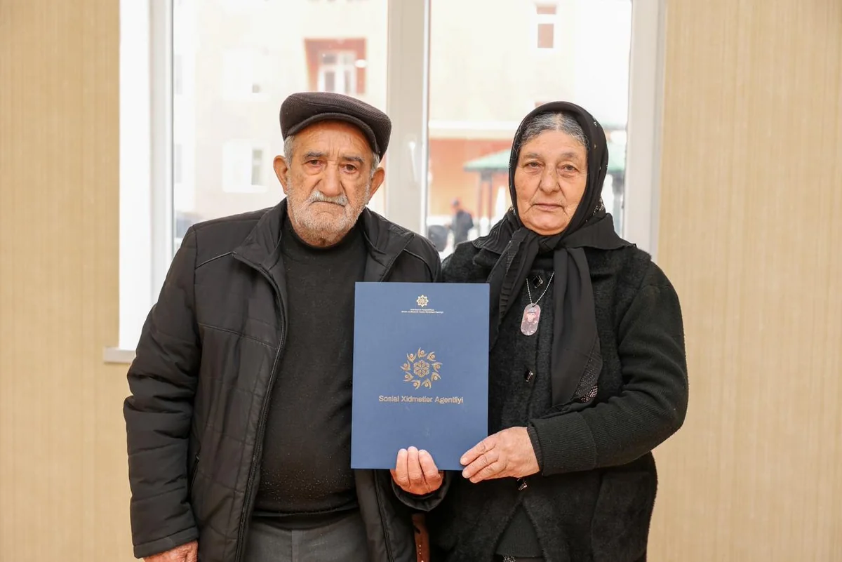 Şirvanda şəhid ailələri və müharibə əlilliyi olanlara daha 35 mənzil verilib