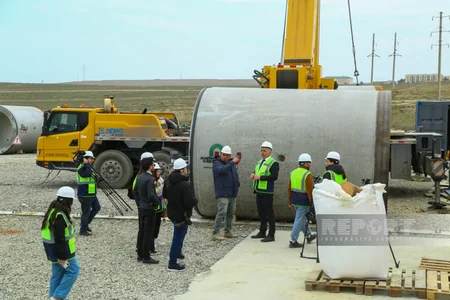 Bakı və Abşeronda yeni kanalizasiya kollektorlarının tikintisinə başlanılıb