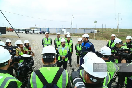 Bakı və Abşeronda yeni kanalizasiya kollektorlarının tikintisinə başlanılıb