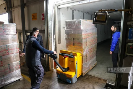 Грузовики с гумпомощью для Ирана пересекли госграницу в Астаре - ОБНОВЛЕНО