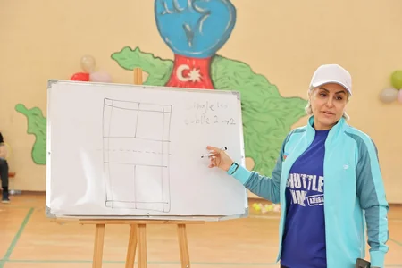 Şirvanda BWF-nin Shuttle Time layihəsi çərçivəsində badminton təlimləri keçirilib