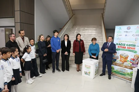 'Bring Paper - Take a Book' project launched in Baku