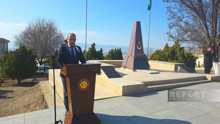 Naxçıvanda Çanaqqala Zəfərinin 111-ci ildönümü qeyd olunub