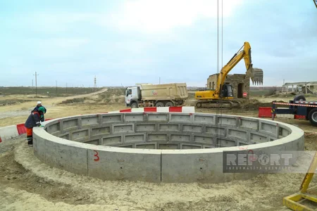Bakı və Abşeronda yeni kanalizasiya kollektorlarının tikintisinə başlanılıb