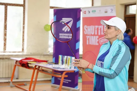 Şirvanda BWF-nin Shuttle Time layihəsi çərçivəsində badminton təlimləri keçirilib