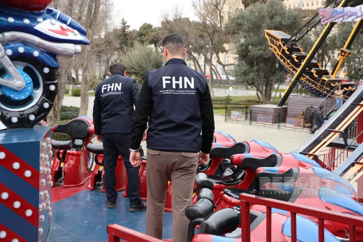 FHN bayram günləri ilə əlaqədar attraksionlara nəzarəti gücləndirib