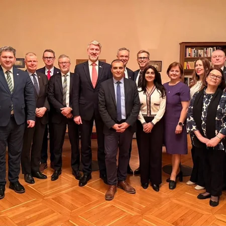 Nordic-Baltic Directors for Eastern Europe visit Baku