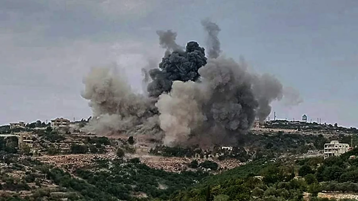 Израильские военные наносят удары по целям Хезболлах в Бейруте