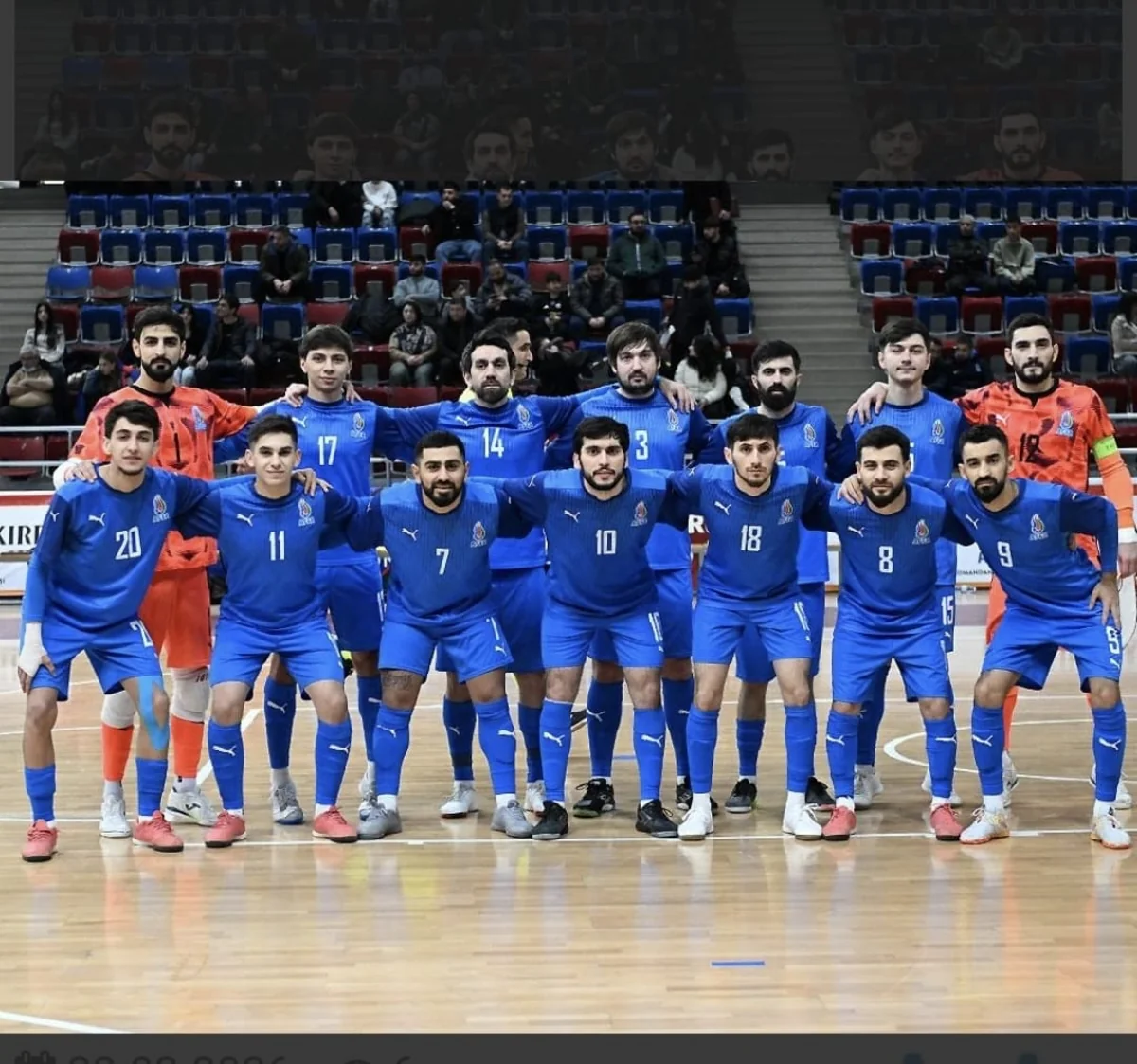 Azərbaycanın futzal millisinin toplanışına 18 oyunçu dəvət alıb