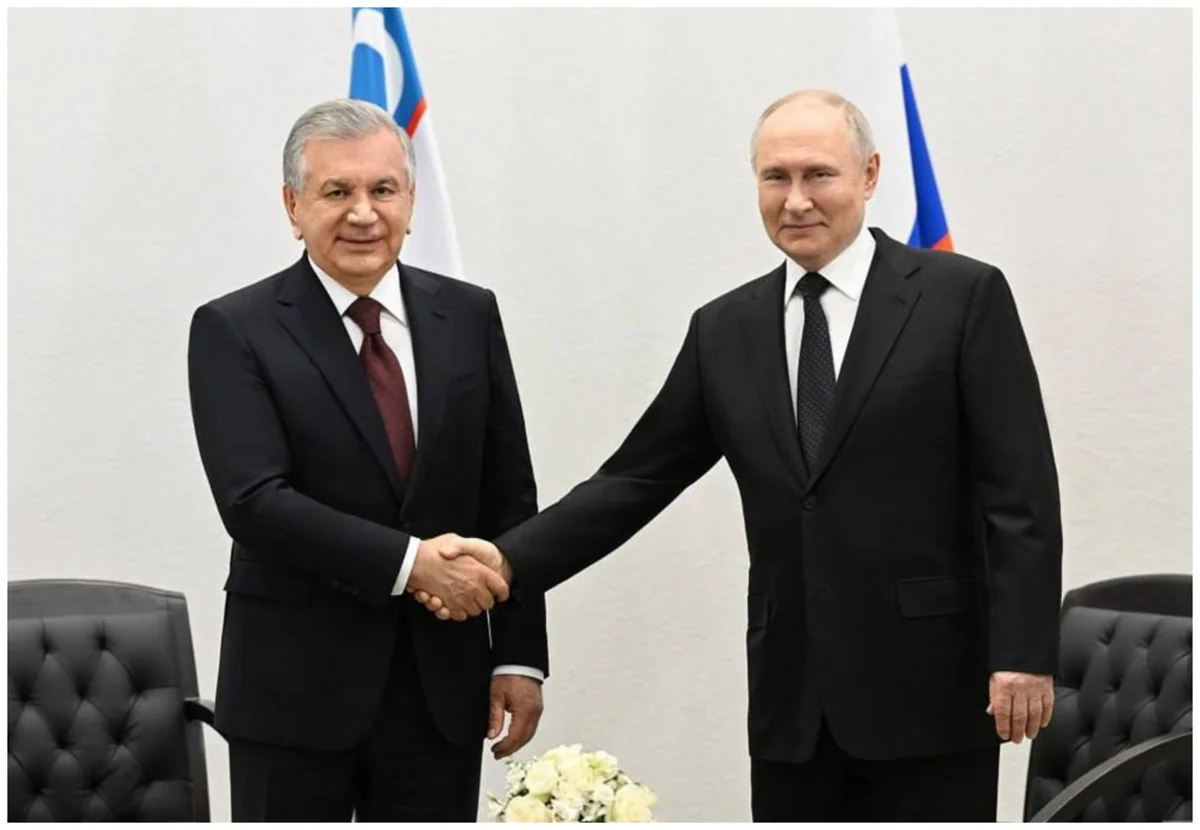 Путин и Мирзиёев обсудили проекты в атомной энергетике, транспорте и промышленности
