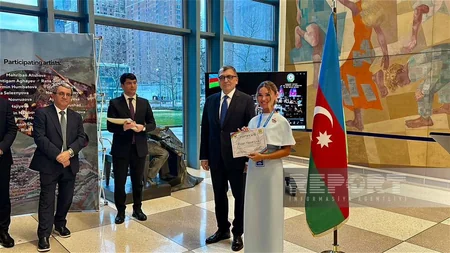 BMT-də azərbaycanlı gənc rəssamların işlərindən ibarət sərgi açılıb