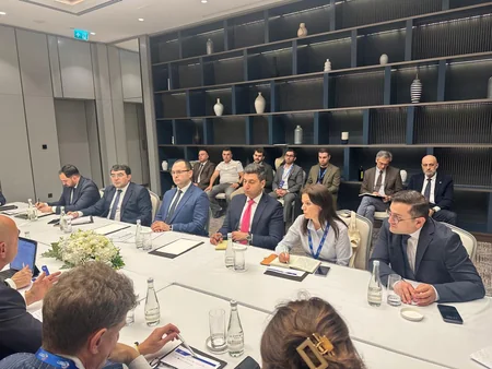 Businesspeople from Azerbaijan and Italy discuss cooperation in agribusiness