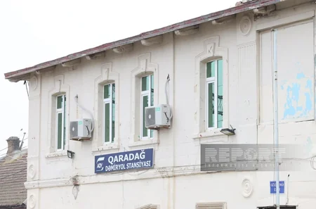 Russian humanitarian aid to Iran arrives at Azerbaijan's Qaradagh station