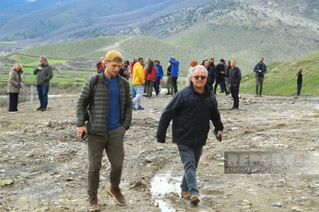 Beynəlxalq səyyahlar Zəngilana səfər ediblər