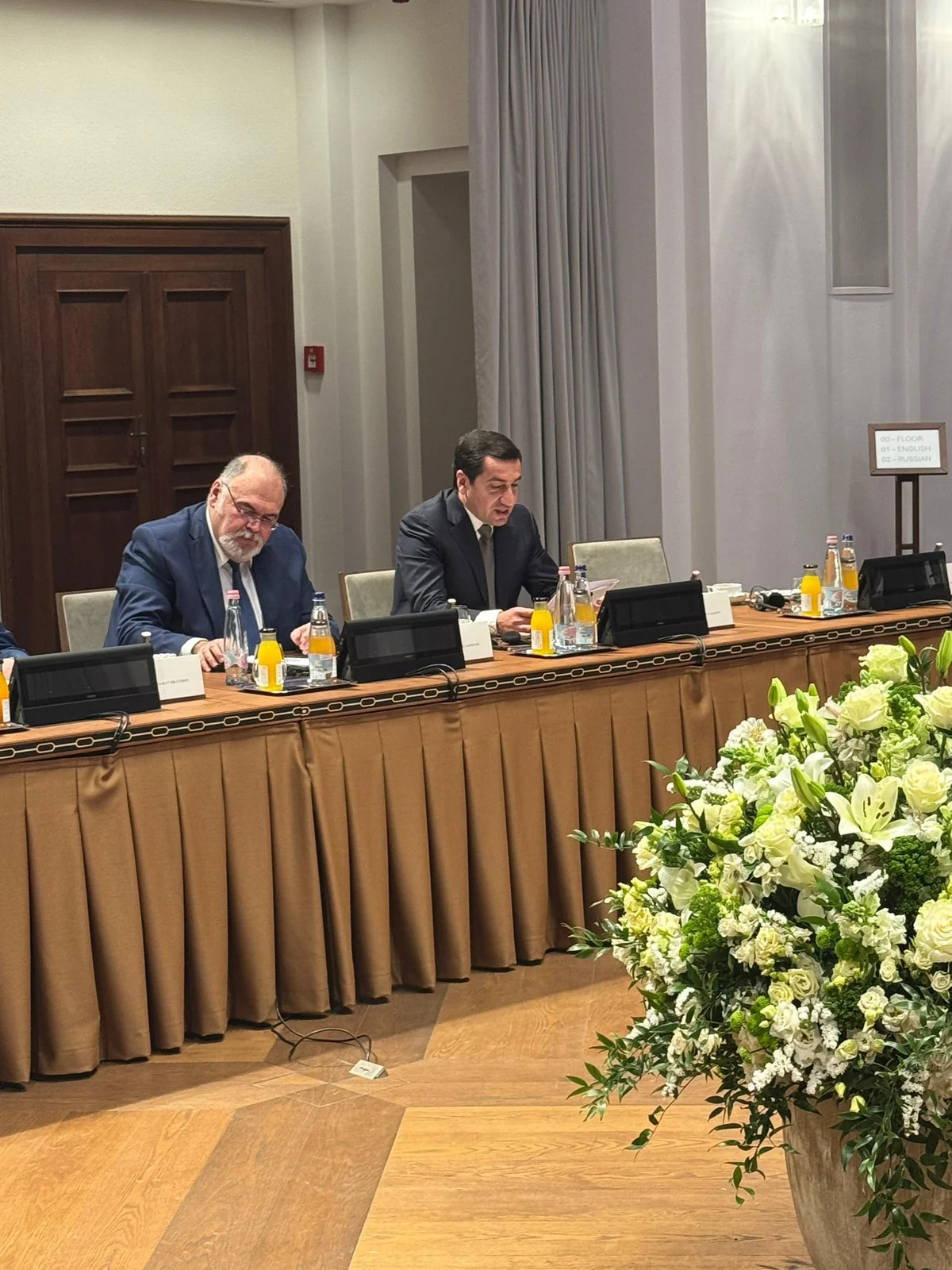 Hikmat Hajiyev attends OTS leaders' assistants meeting in Budapest