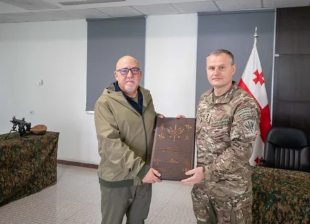 Türkiye delivers military equipment to Georgian Special Operations Command