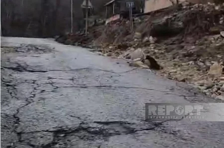 Quba-Xınalıq yolunda avtomobillərin hərəkəti bərpa olunub