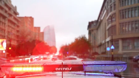 DİN: Yağışa görə polis naryadları küçə və prospektlər boyu xidmətə cəlb olunublar