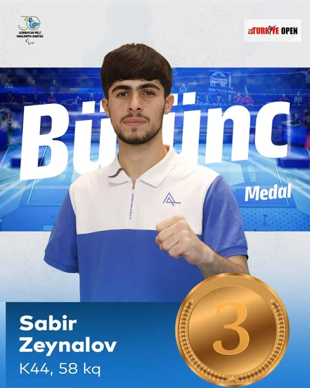 Four Azerbaijani para-taekwondo athletes claim medals in Türkiye tournament